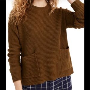 Madewell Patch Pocket Pull over Sweater